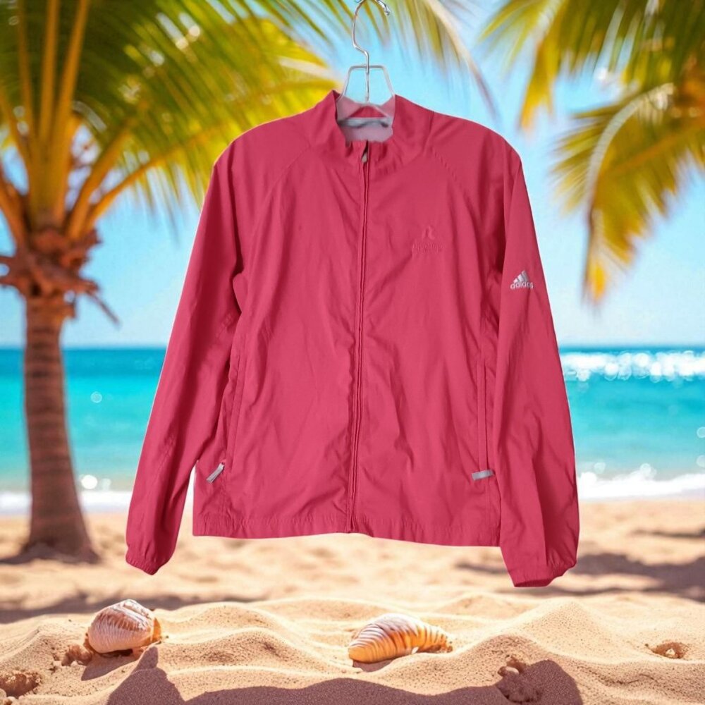 Womens Adidas Windbreaker Embroidered The Riviera Country Club Pacific Palisades